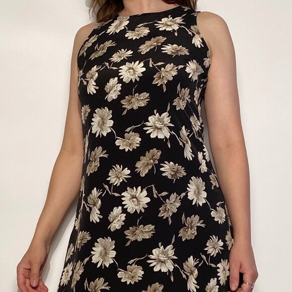 Vintage 1990s Grunge DAISY Mini Dress -- Medium - Picture 7 of 9